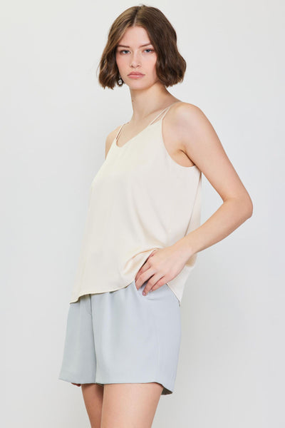 Double Strap Cami - Shell