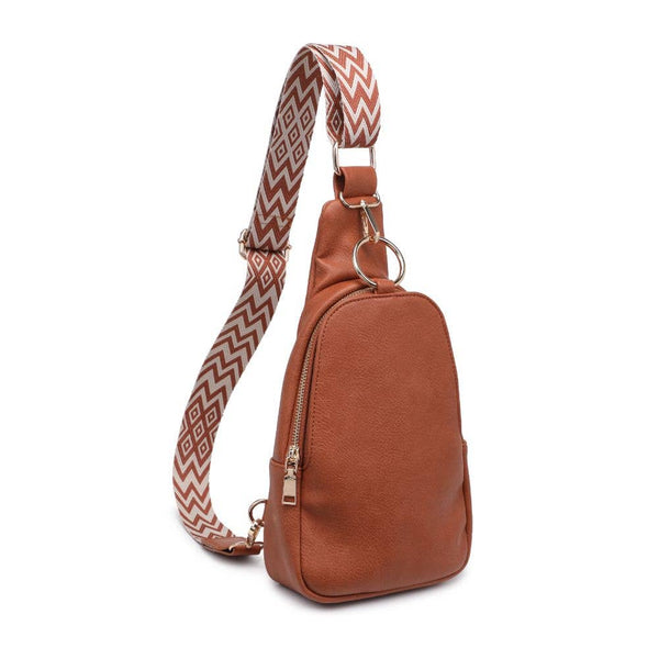 Regina Sling Backpack - Cognac