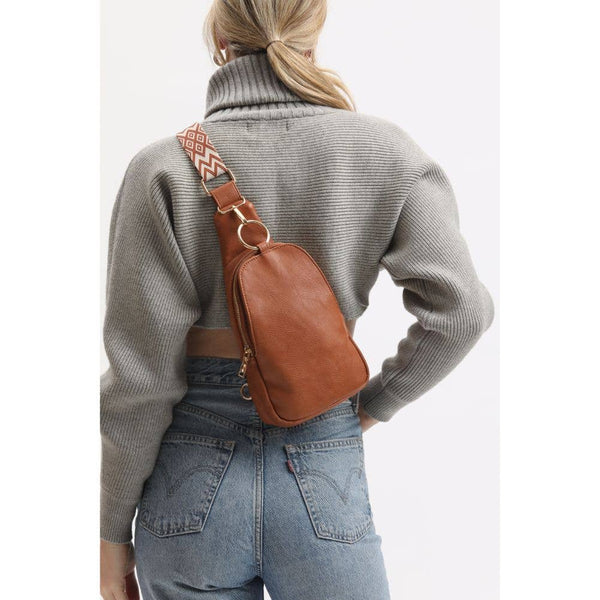 Regina Sling Backpack - Cognac