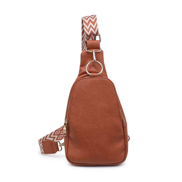 Regina Sling Backpack - Cognac