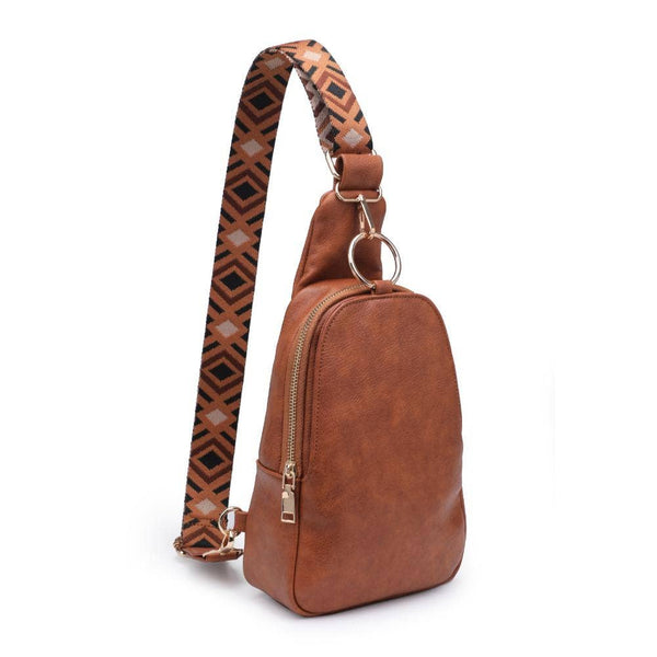 Regina Sling Backpack - Cognac