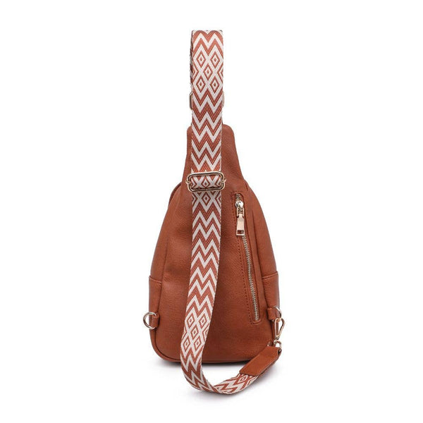 Regina Sling Backpack - Cognac