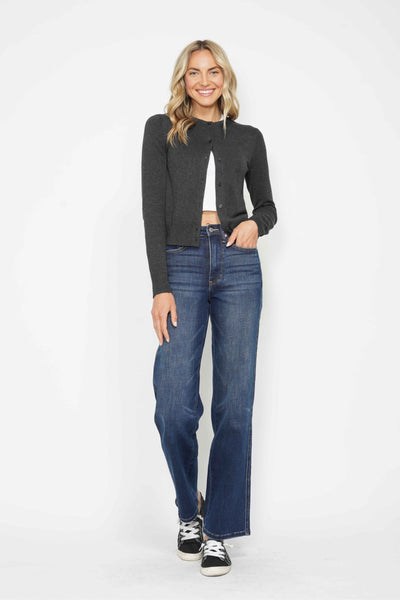 Tummy Control Classic Straight Jeans