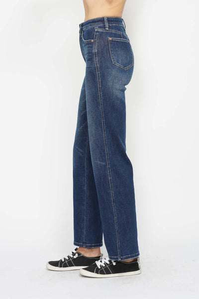 Tummy Control Classic Straight Jeans