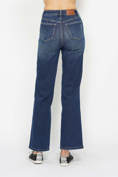 Tummy Control Classic Straight Jeans