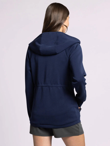 Kai Zip-Up Hoodie - Blue