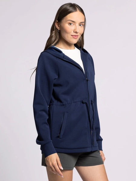 Kai Zip-Up Hoodie - Blue