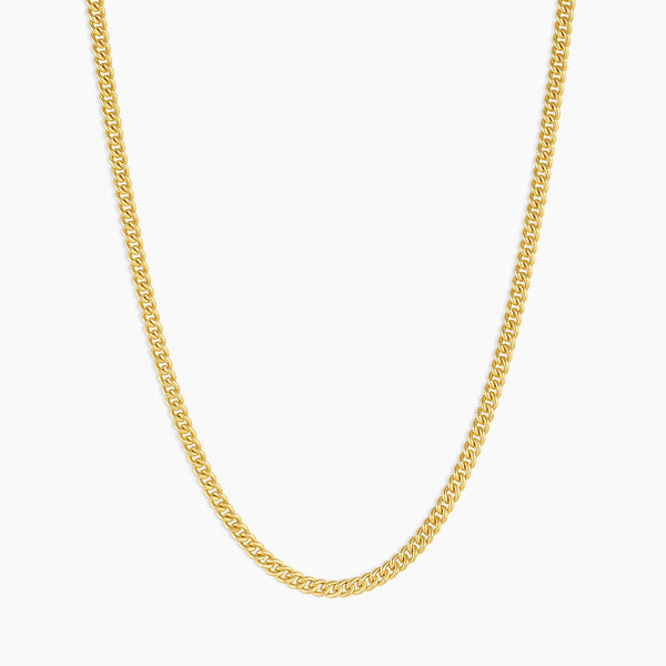 Lou Link Mini Necklace - Gold